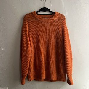 Everlane The Alpaca Crew in Persimmon